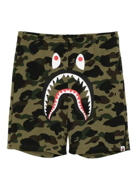 1st Camo Shark track shorts by BAPE