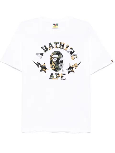 1st camo crazy STA college tee by BAPE