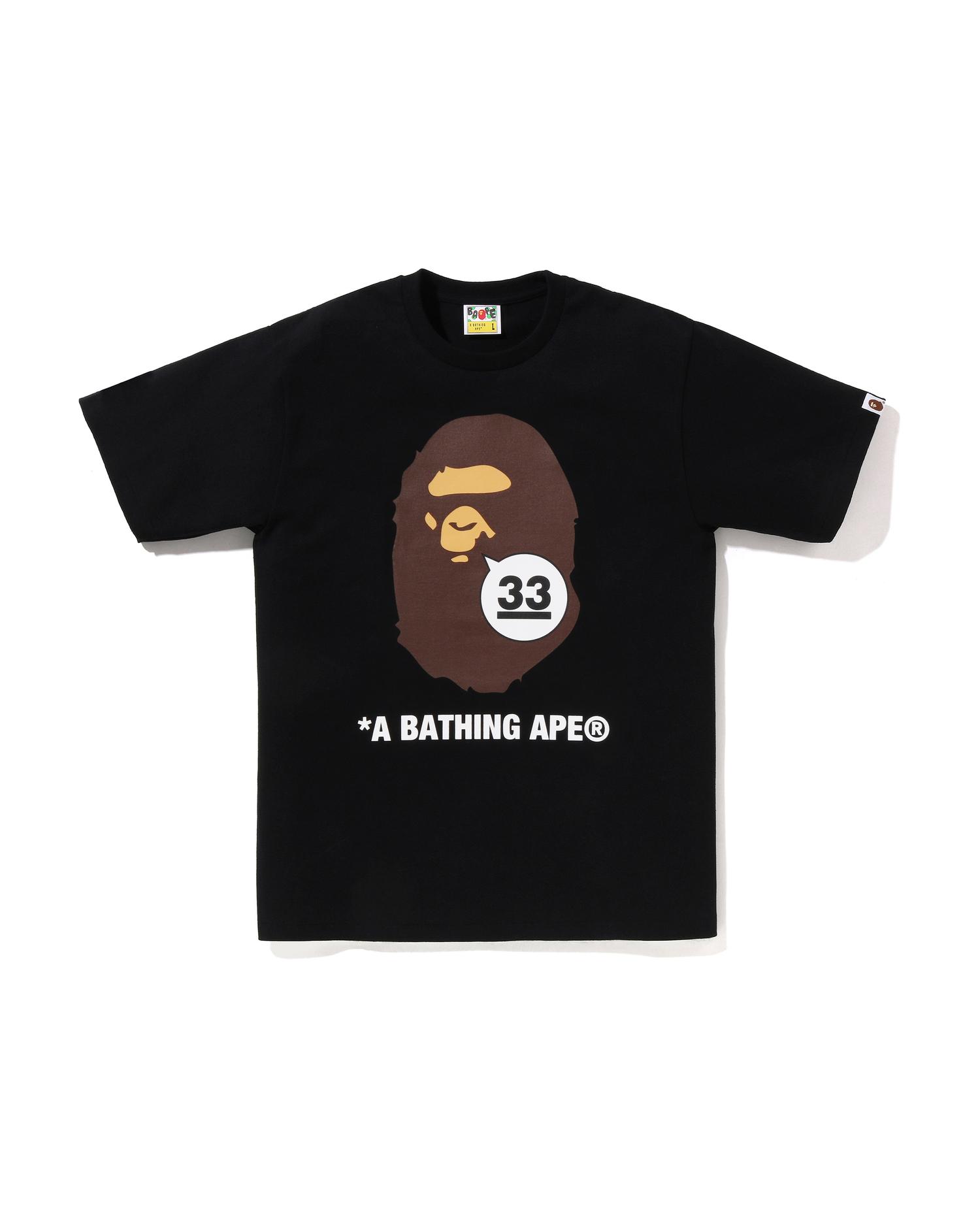 A Bathing Ape 33rd Anniv. Ape Head Tee by BAPE