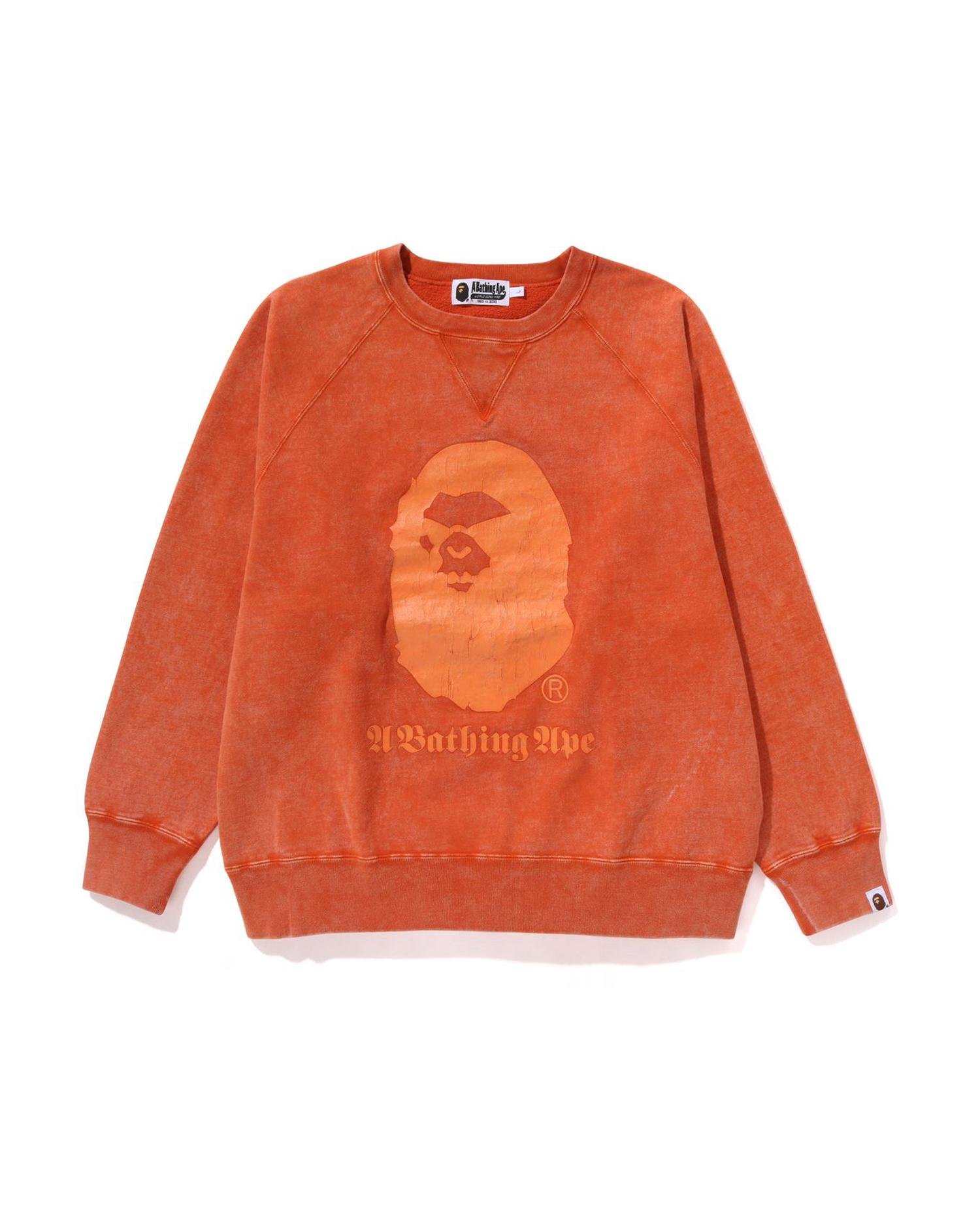 A Bathing Ape Overdye Relaxed Fit Crewneck by BAPE