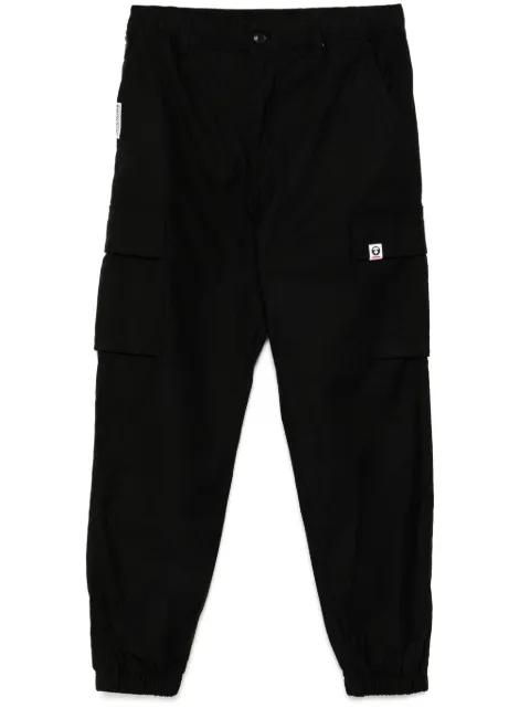 AAPENOW Moonface-logo cargo pants by BAPE