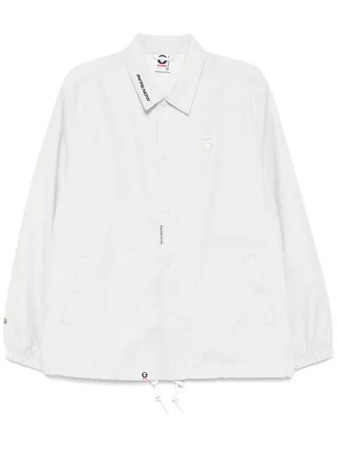 AAPENOW moonface-logo jacket by BAPE
