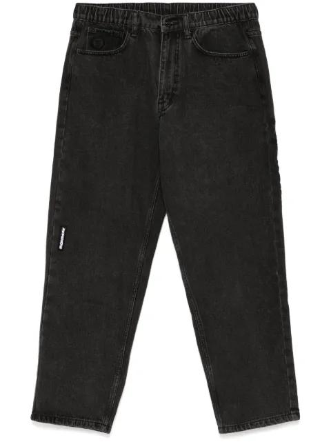 AAPENOW moonface-logo jeans by BAPE