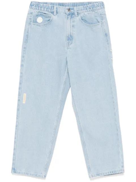 AAPENOW moonface-logo jeans by BAPE