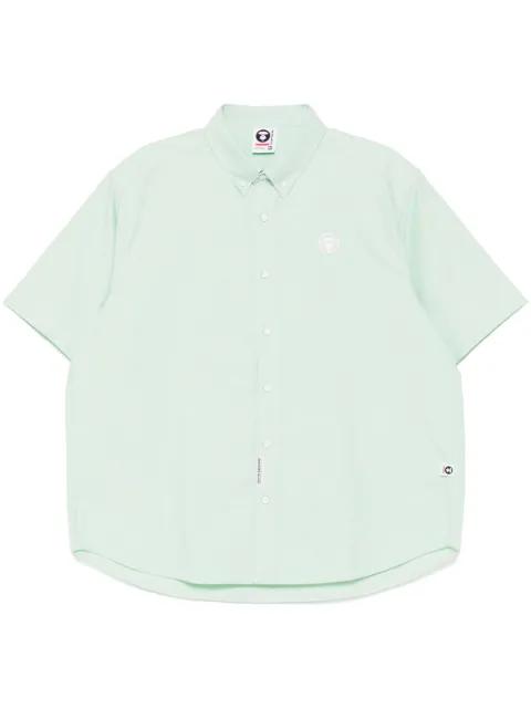 AAPENOW moonface-logo shirt by BAPE