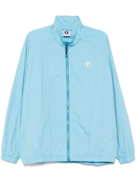 AAPENOW moonface-logo windbreaker jacket by BAPE