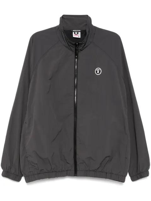 AAPENOW moonface-logo windbreaker jacket by BAPE