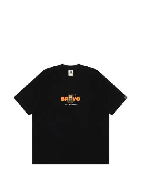 AAPER graphic-print T-shirt by BAPE