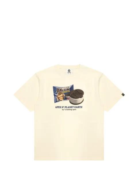 AAPER graphic-print T-shirt by BAPE