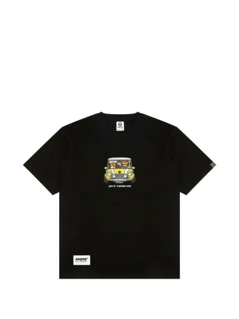 AAPER graphic-print T-shirt by BAPE