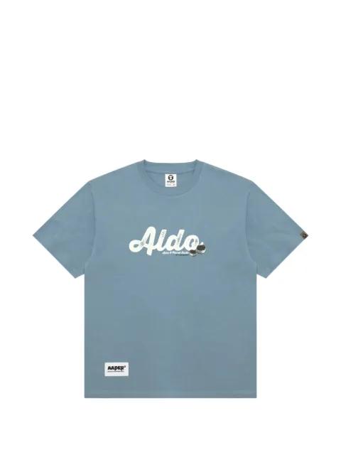 AAPER graphic-print cotton T-shirt by BAPE