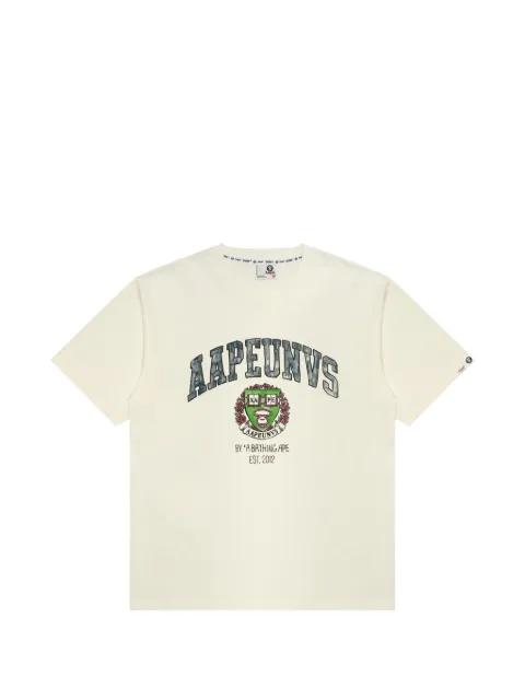 AAPEUNVS logo-print T-shirt by BAPE