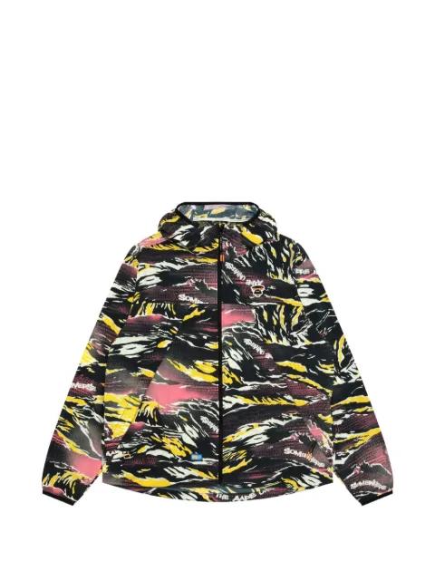 AAPEUNVS patterned hoodied jacket by BAPE