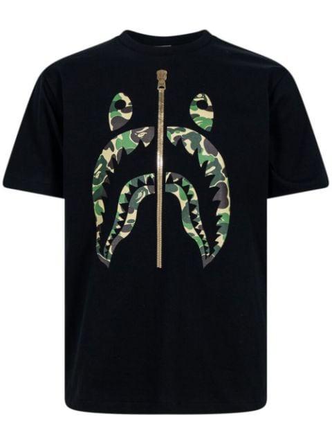 ABC Camo Shark "Black/Green" T-shirt by BAPE
