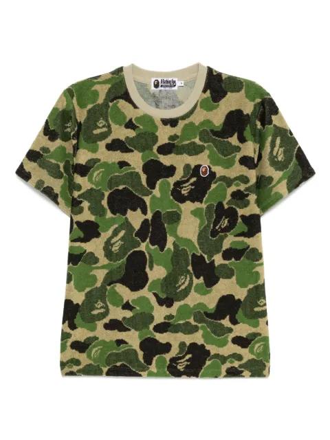 ABC camo pile jacquard one-point T-shirt by BAPE