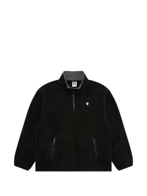 Aapenow Moonface half-zip sweater by BAPE