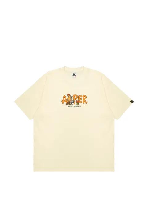 Aaper graphic-print T-shirt by BAPE