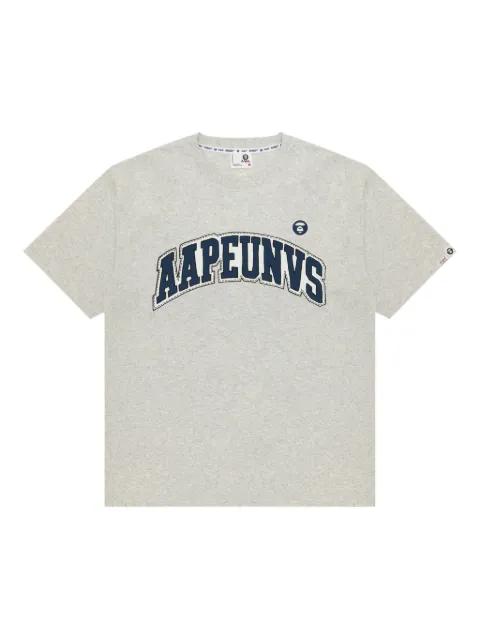 Aapeunvs College graphic-print T-shirt by BAPE