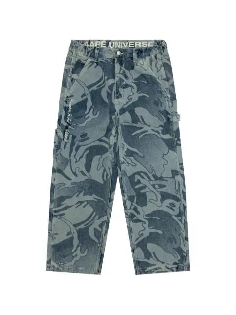 Aapeunvs graphic jeans by BAPE