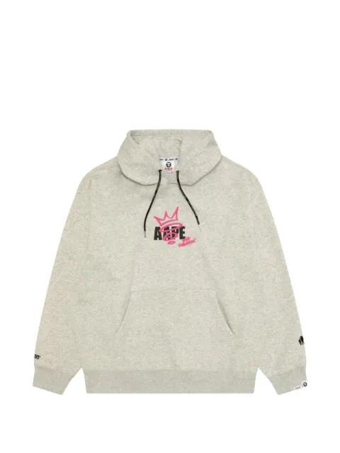 Aapeunvs moonface graphic hoodie by BAPE