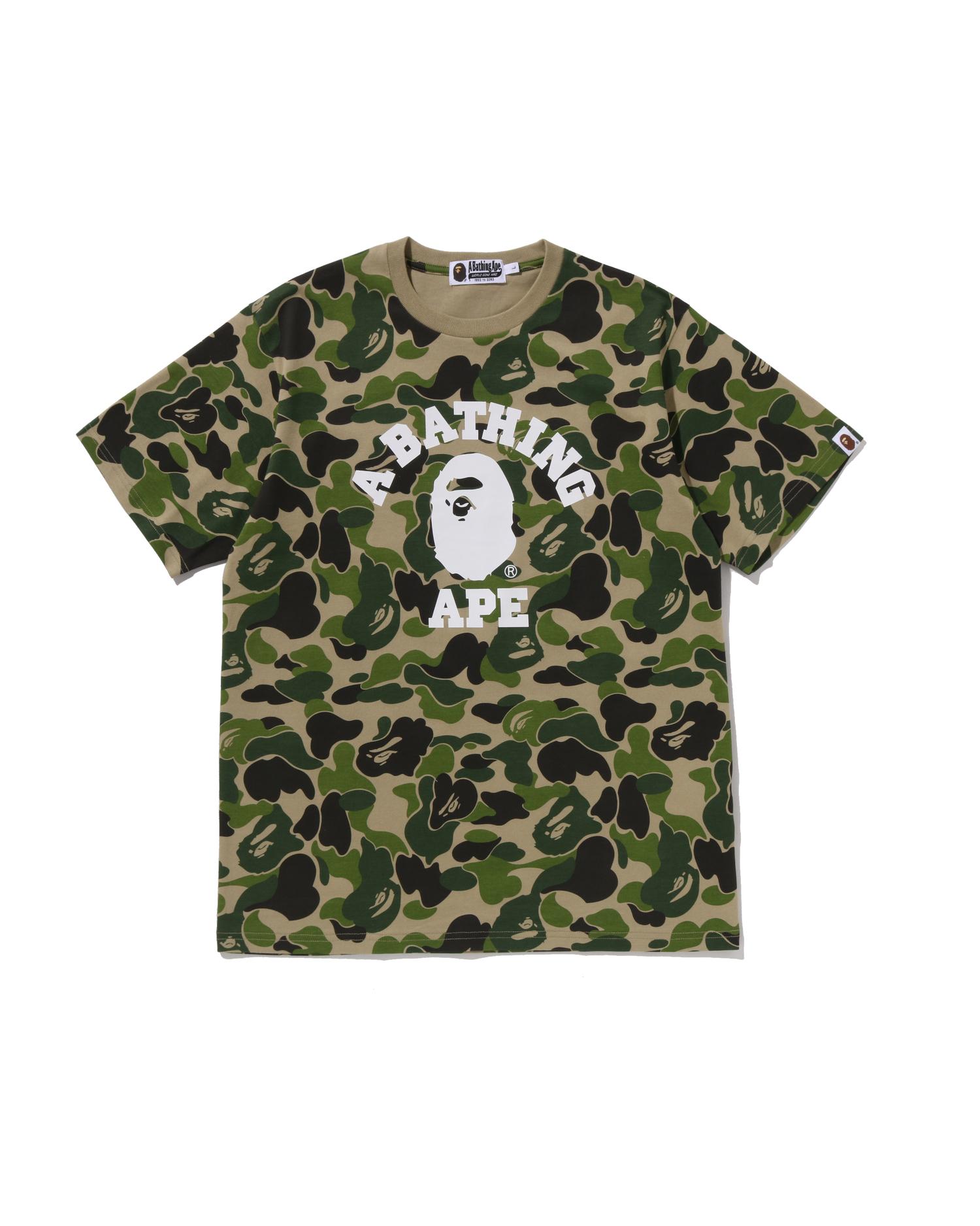 Abc Camo College Tee by BAPE