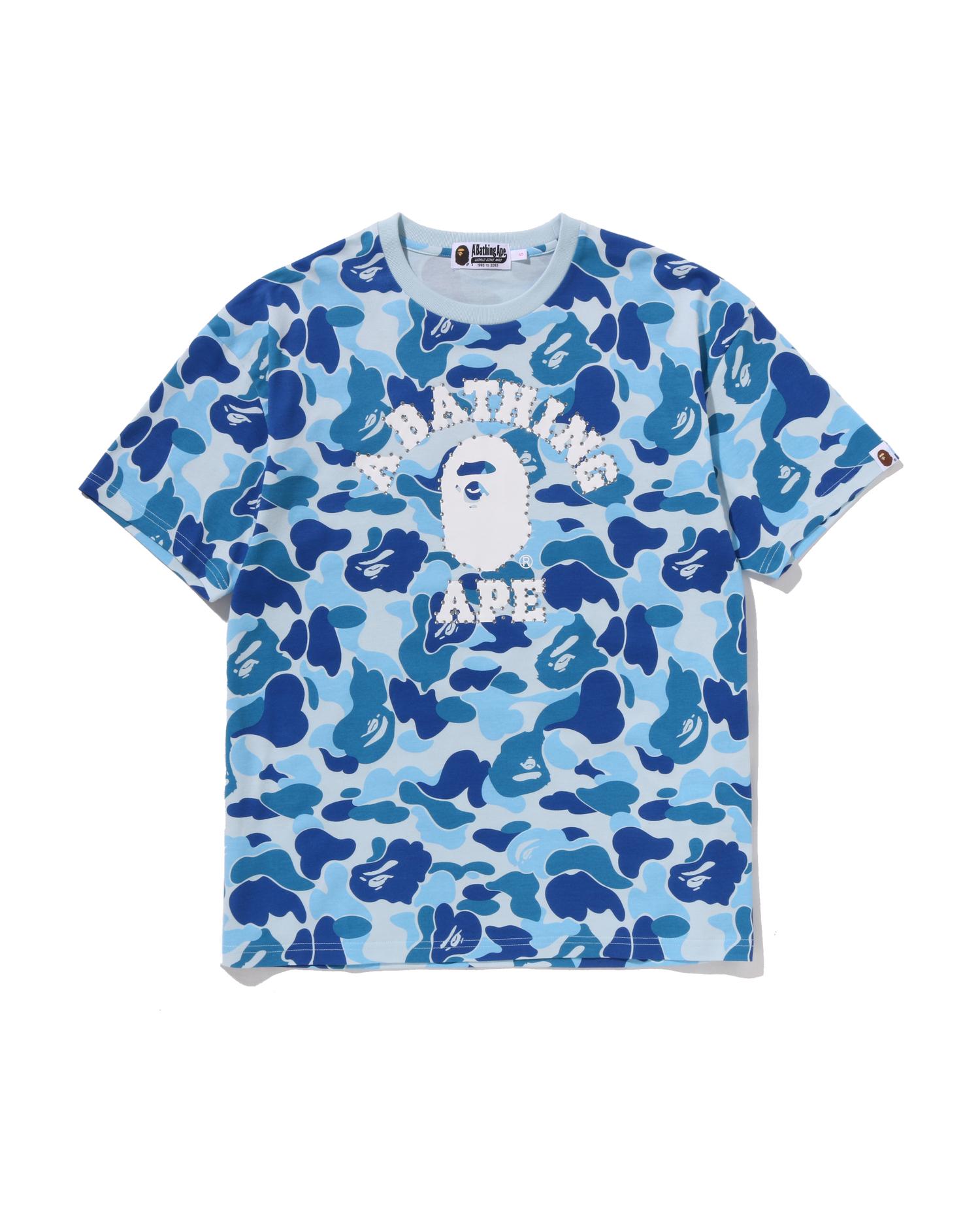 Abc Camo Crystal Stone Oversized Tee by BAPE