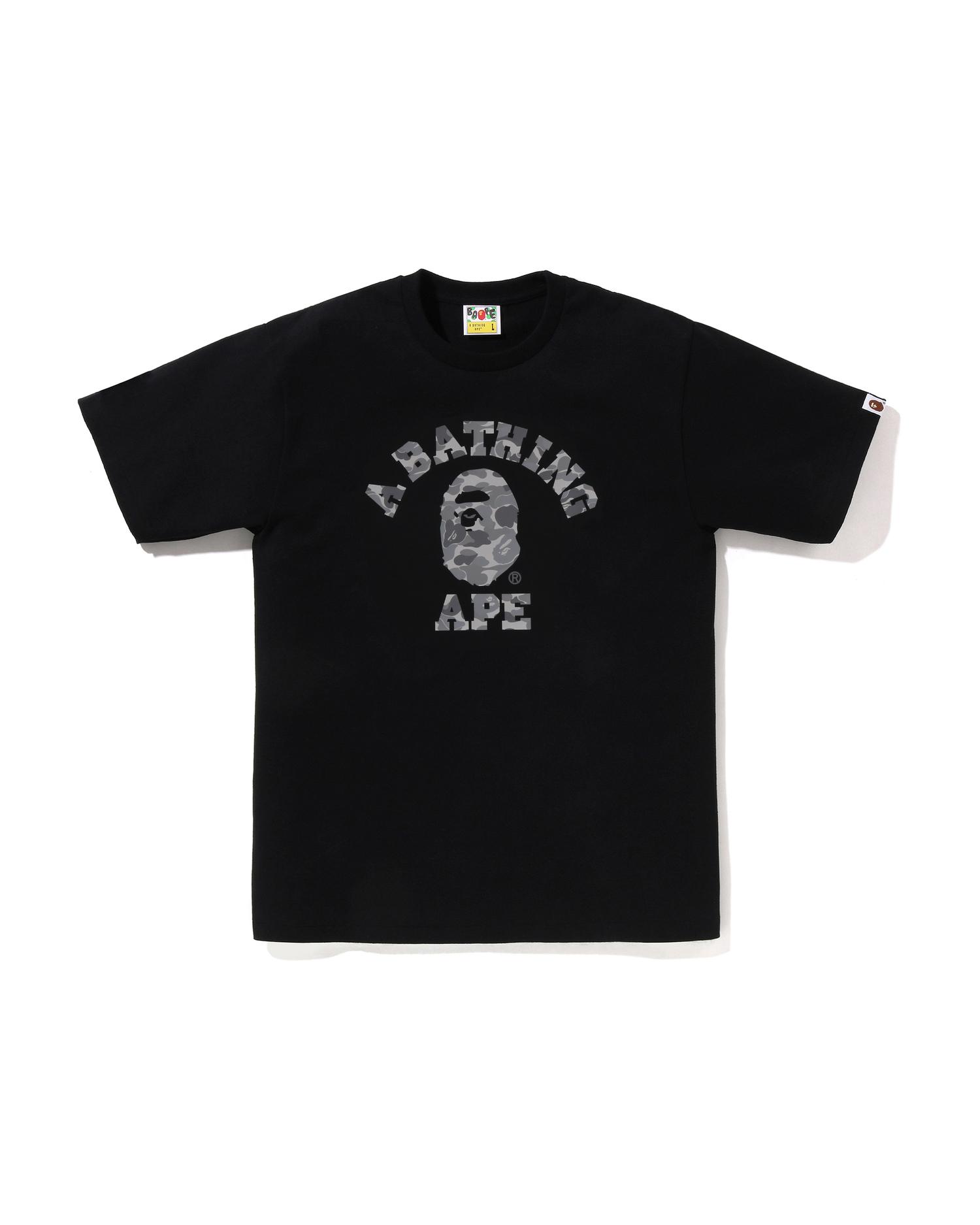 Abc Camo Reflective on College Tee by BAPE