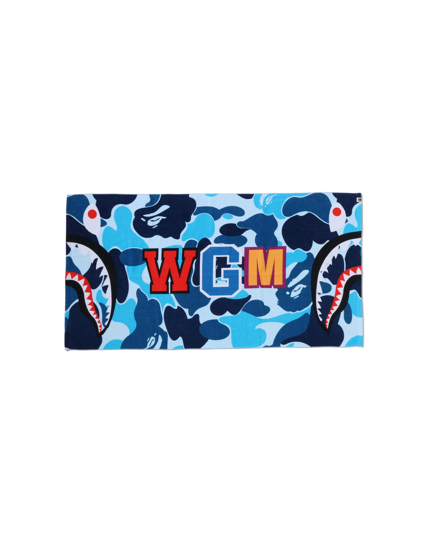 Abc Camo Shark Beach Towel by BAPE