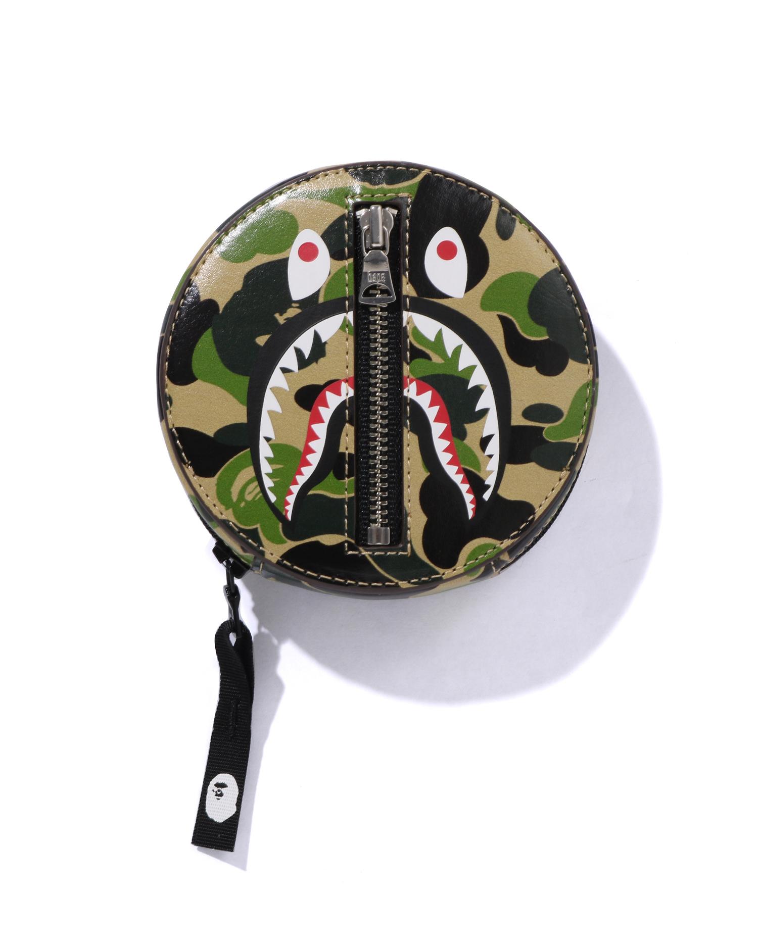 Abc Camo Shark Coin Case by BAPE