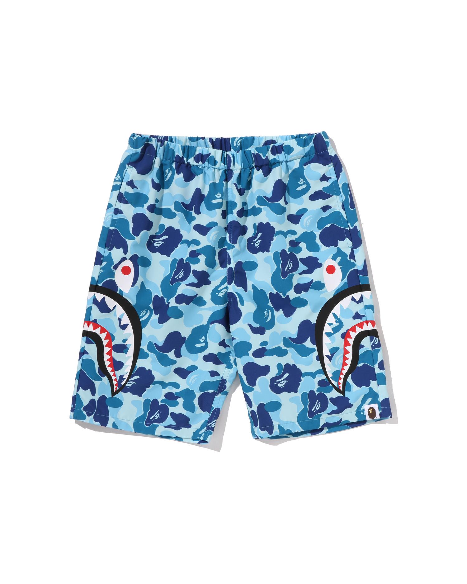 Abc Camo Side Shark Beach Shorts by BAPE