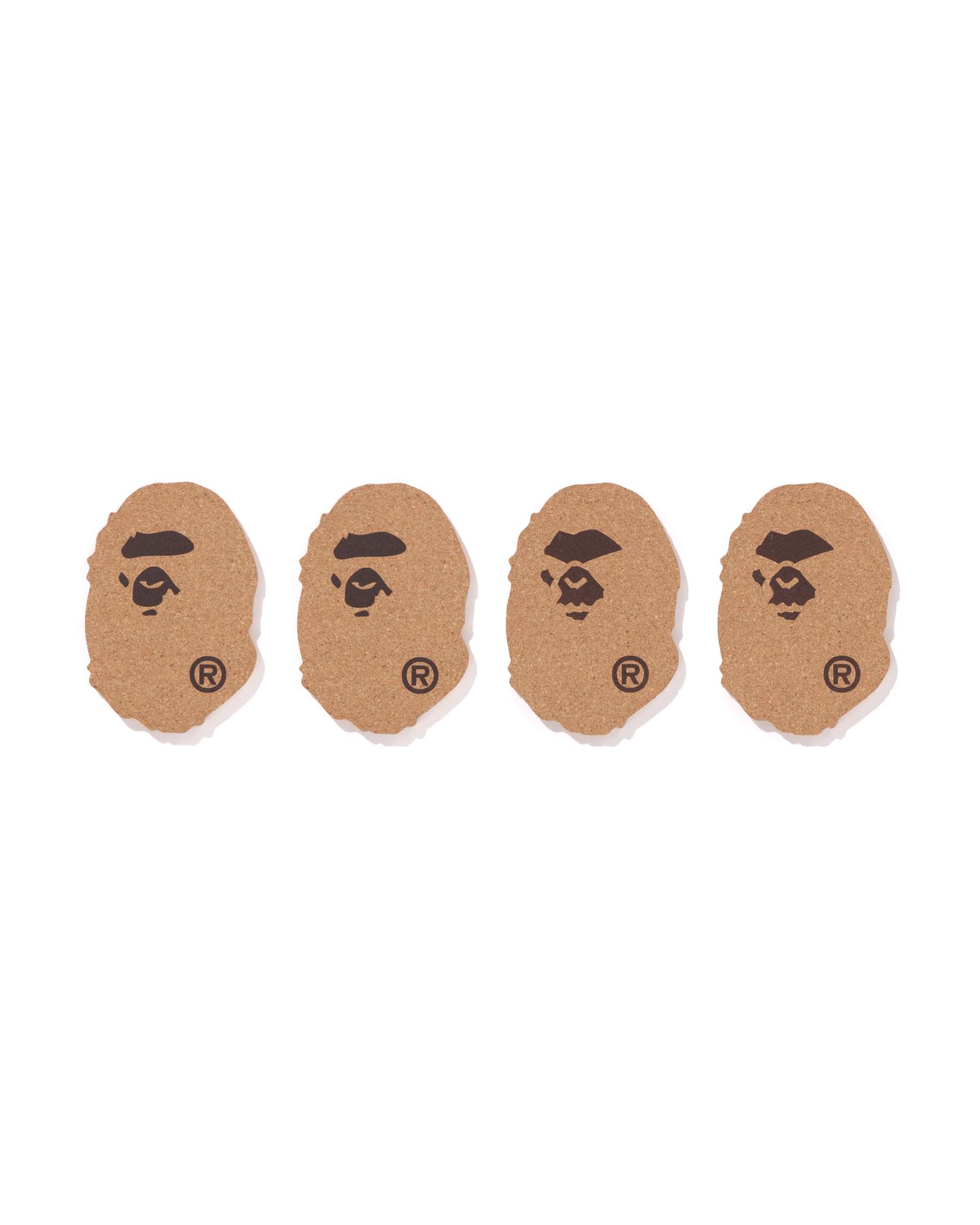 Ape Head Cork Coaster by BAPE