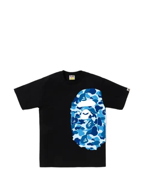 Ape Head camouflage-print T-shirt by BAPE
