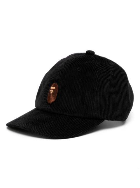 Ape Head corduroy cap by BAPE