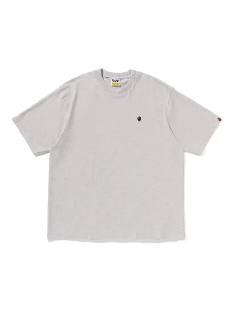 Ape Head logo-embroidered T-shirt by BAPE