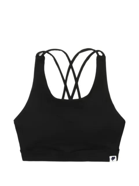 Apee criss-cross sport bras by BAPE