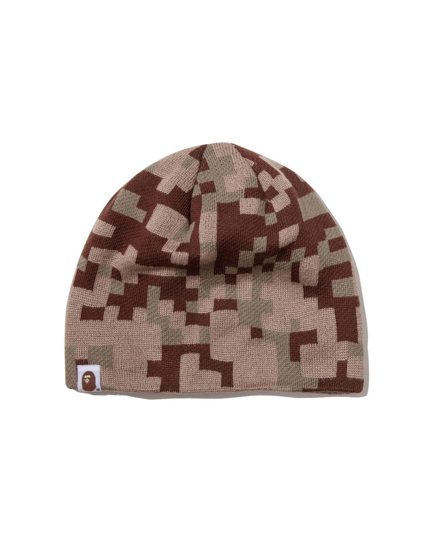 BAPE By Kazuki Kuraishi Pixelate Camo Beanie by BAPE