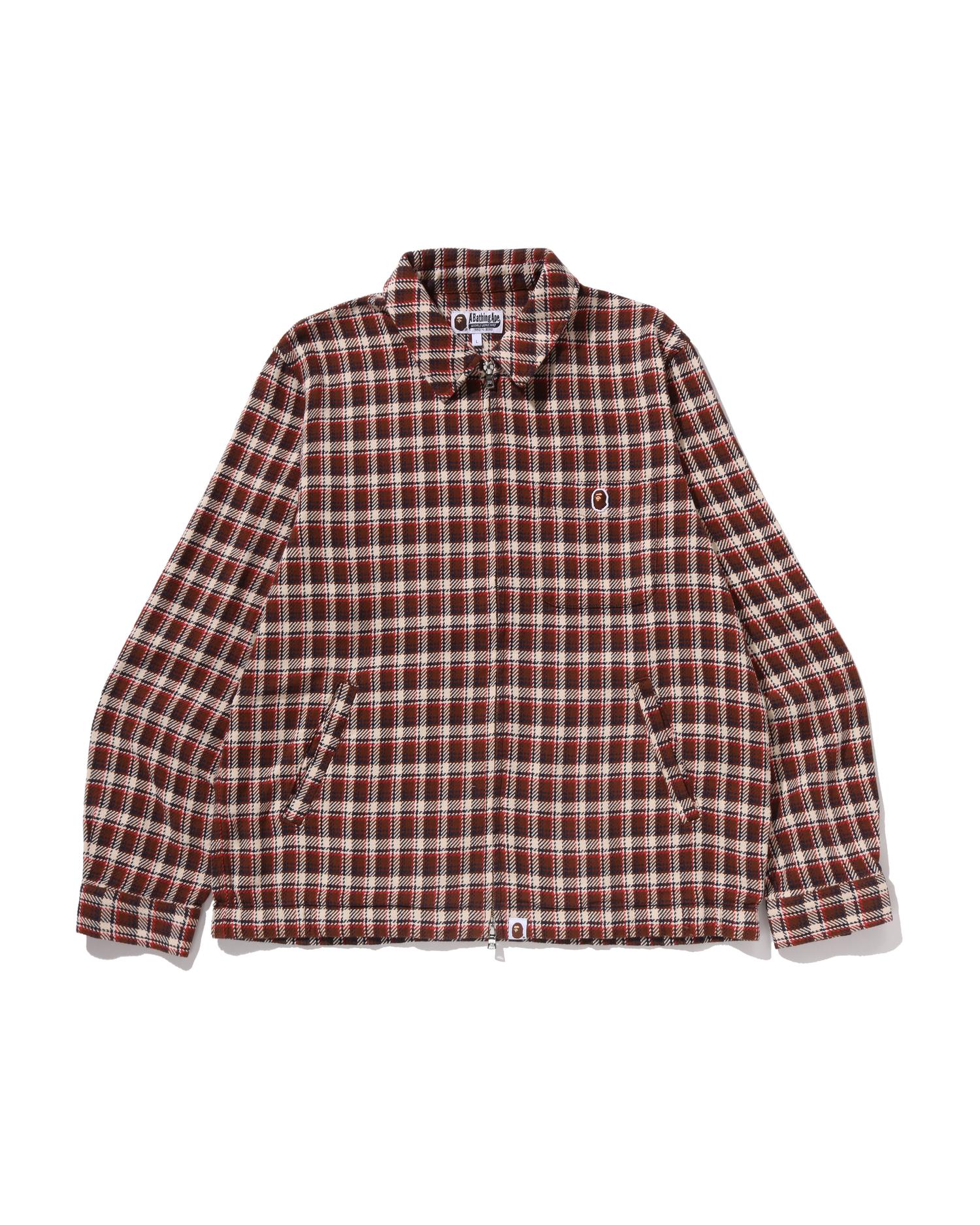 BAPE Check Zip Shirt by BAPE