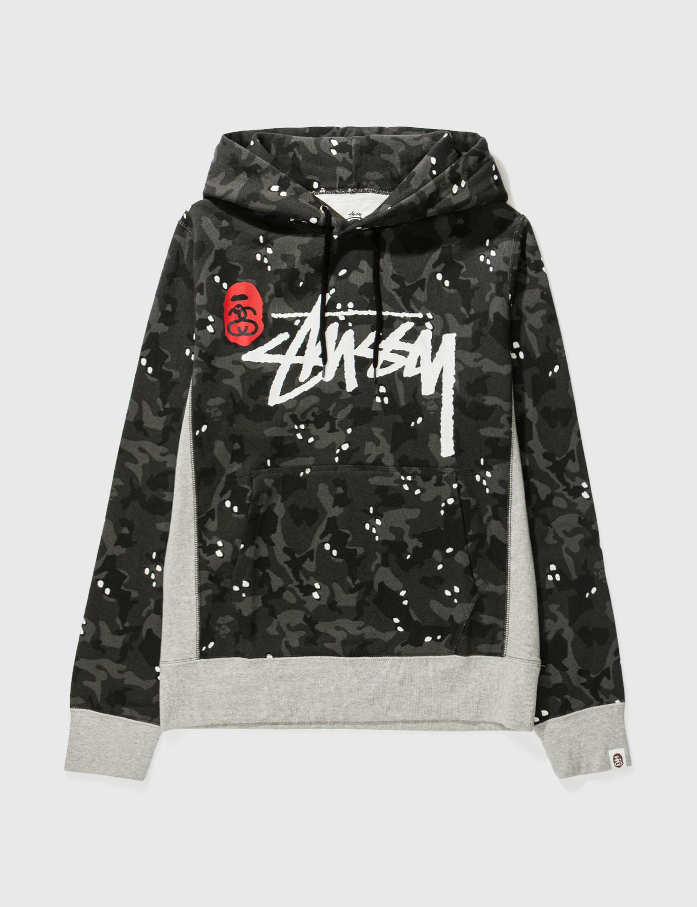 Bape x stussy hoodie best sale