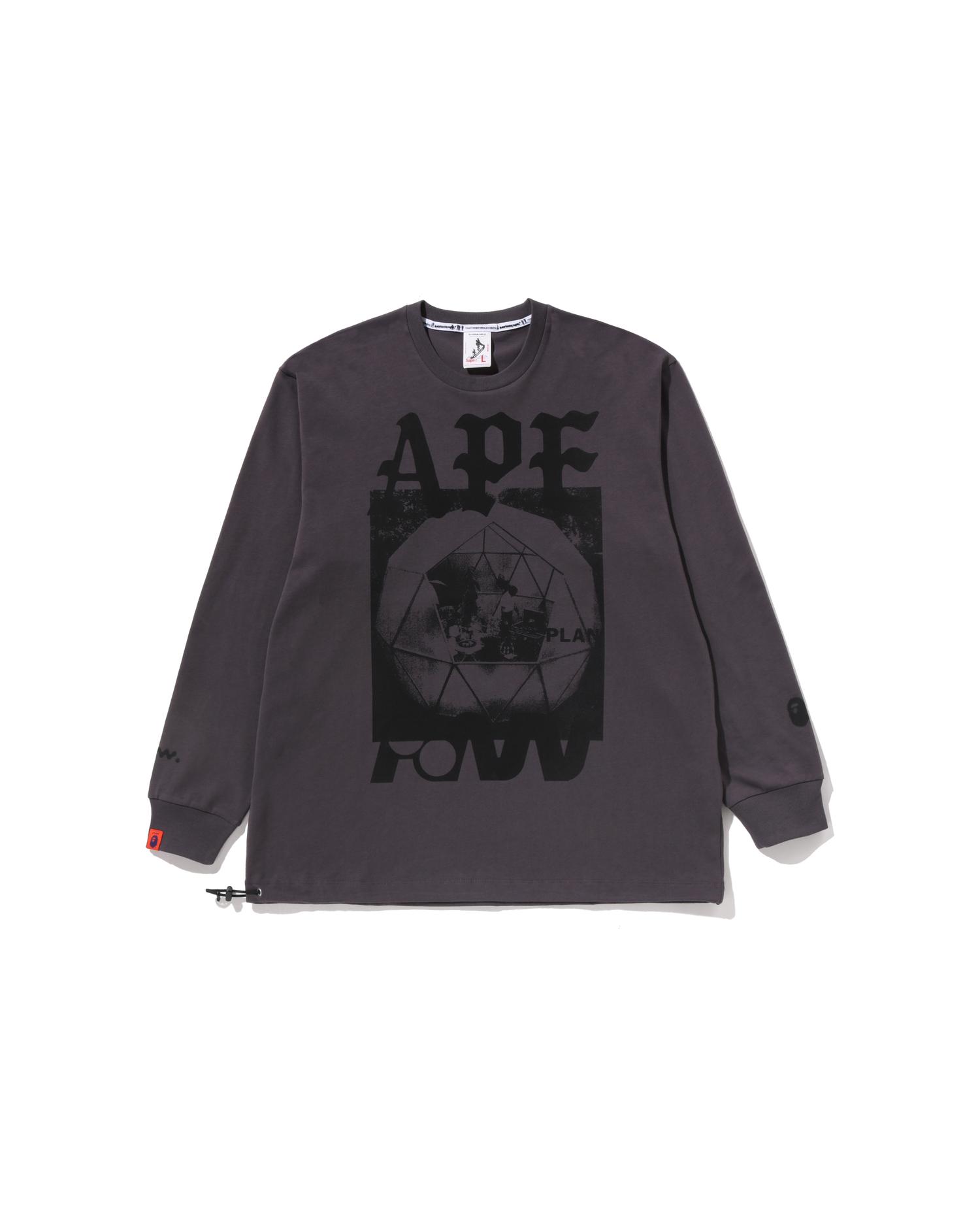 BAPE by Kazuki Kuraishi Ape Dome Relaxed Fit Long Tee by BAPE