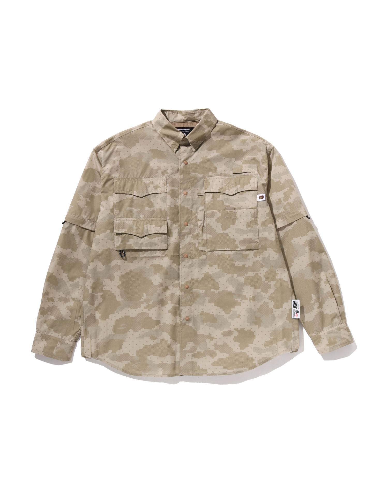 BAPE by Kazuki Kuraishi Digital Camo Outdoor Ls Shirt by BAPE