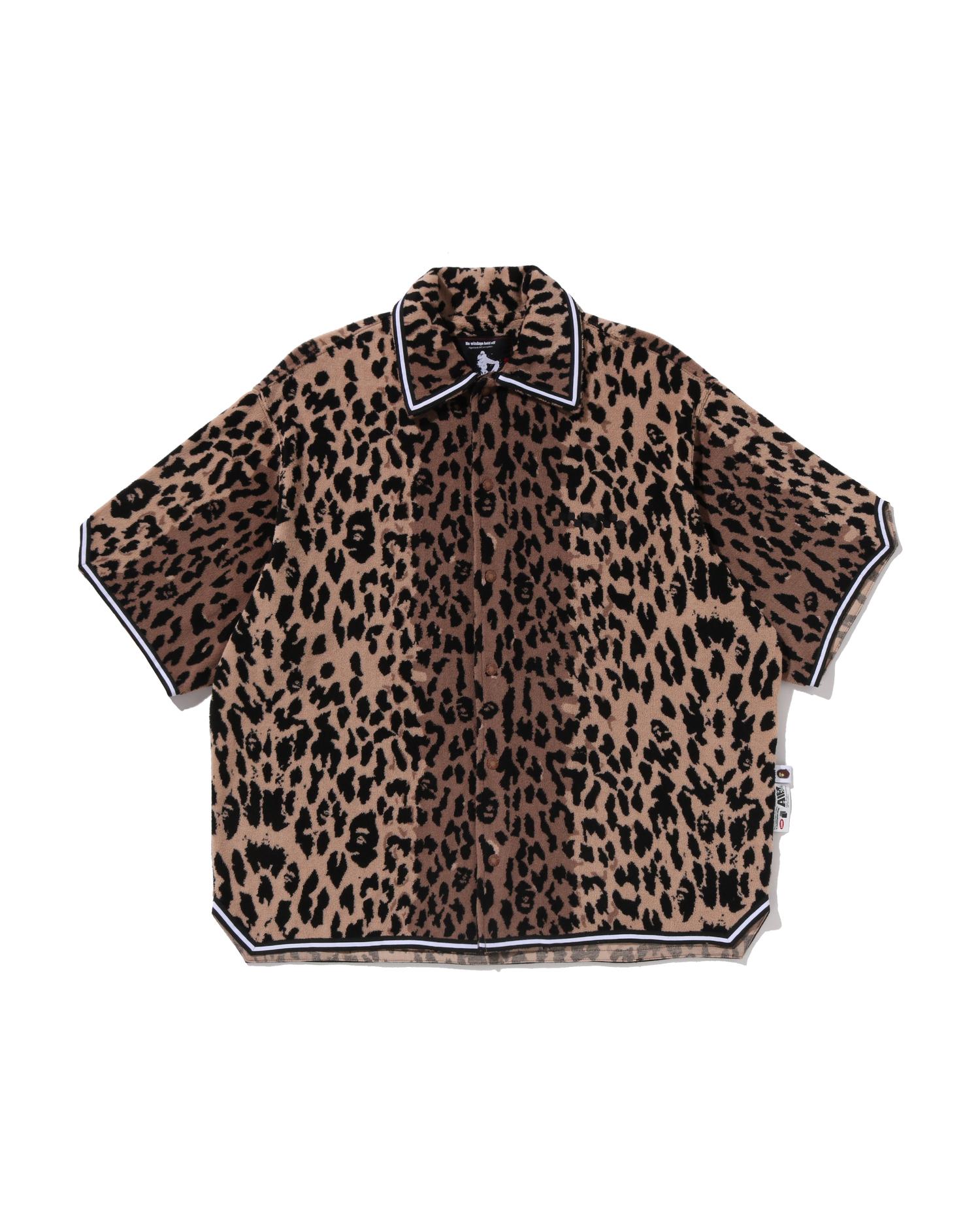 BAPE by Kazuki Kuraishi Leopard Pattern Ss Shirt by BAPE