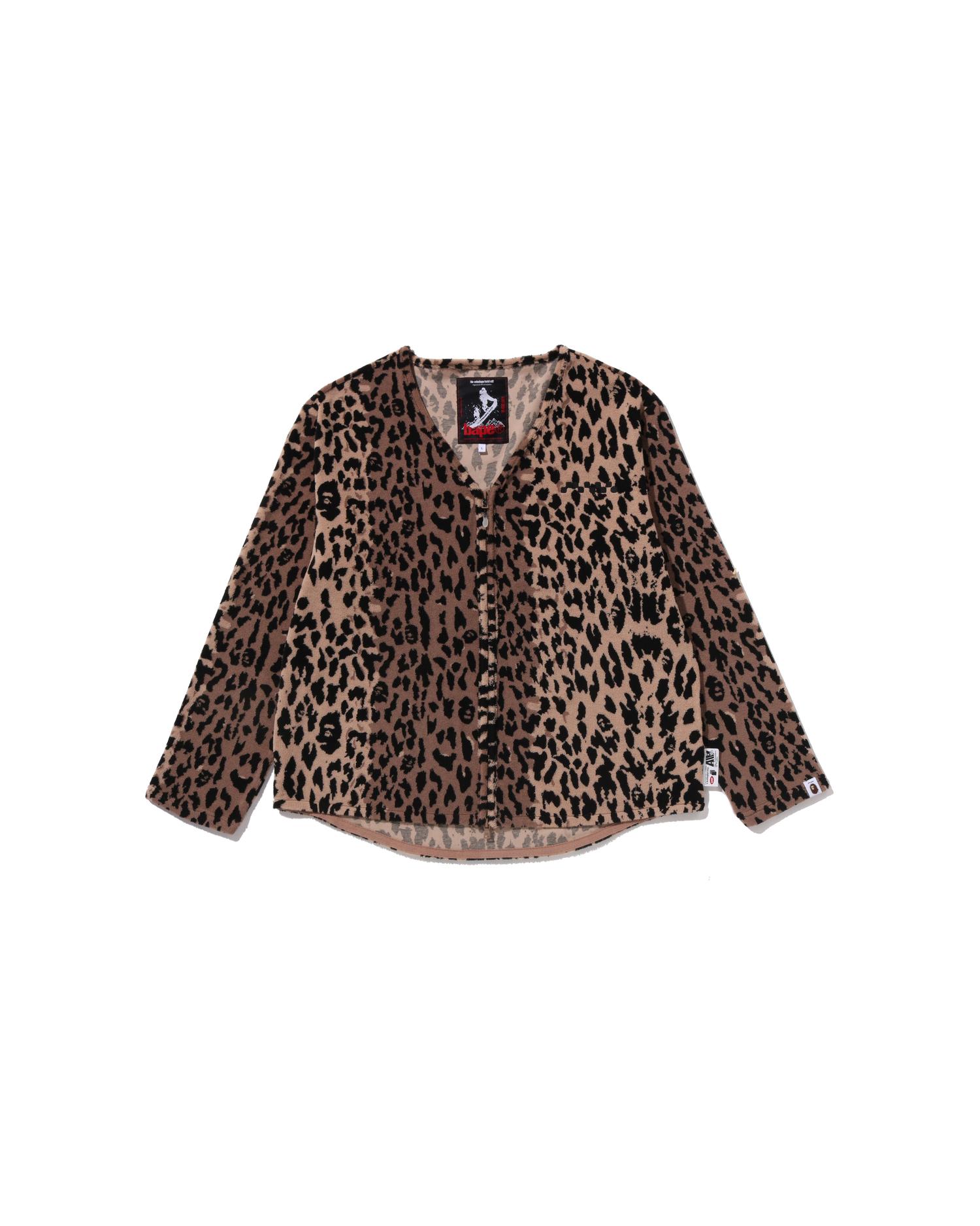 BAPE by Kazuki Kuraishi Leopard Pattern Zip Up Linner Jacket by BAPE