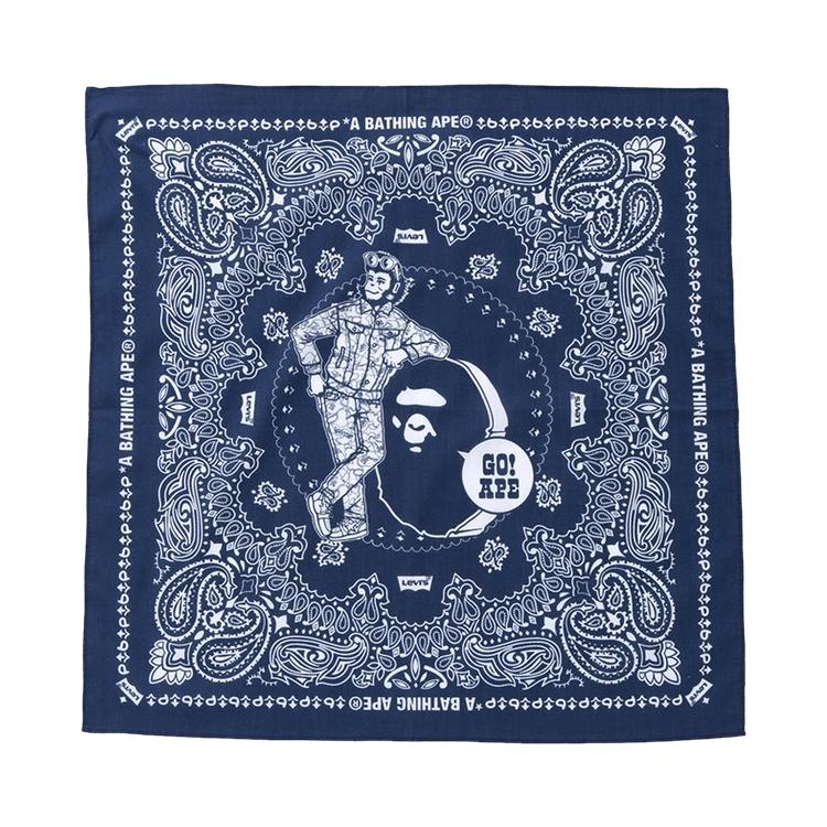 BAPE x Levi's Bandana 'Blue' by BAPE