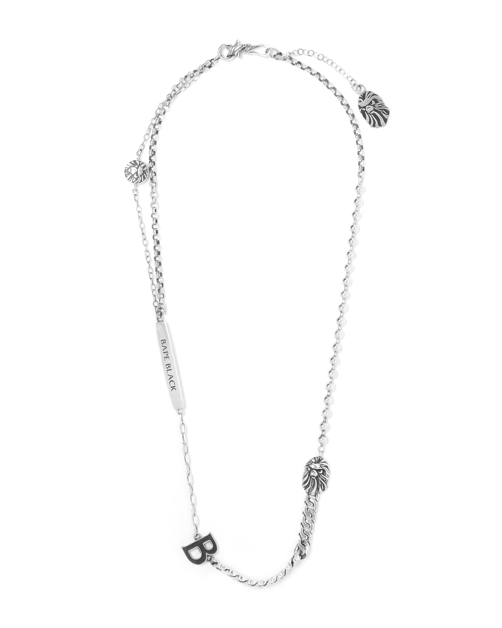 Ape head chain necklace by BAPE BLACK