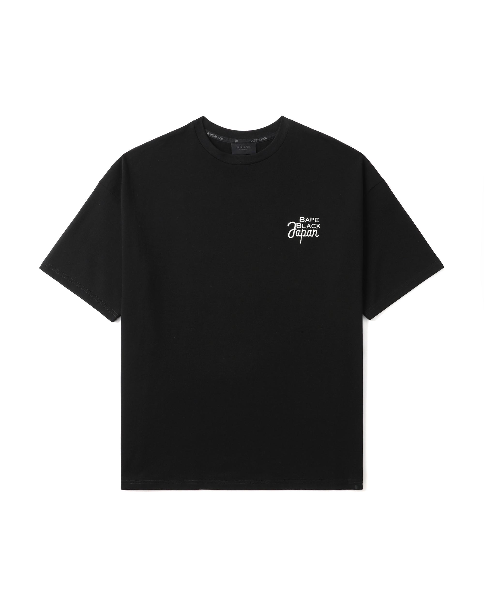 Embroidery tee by BAPE BLACK