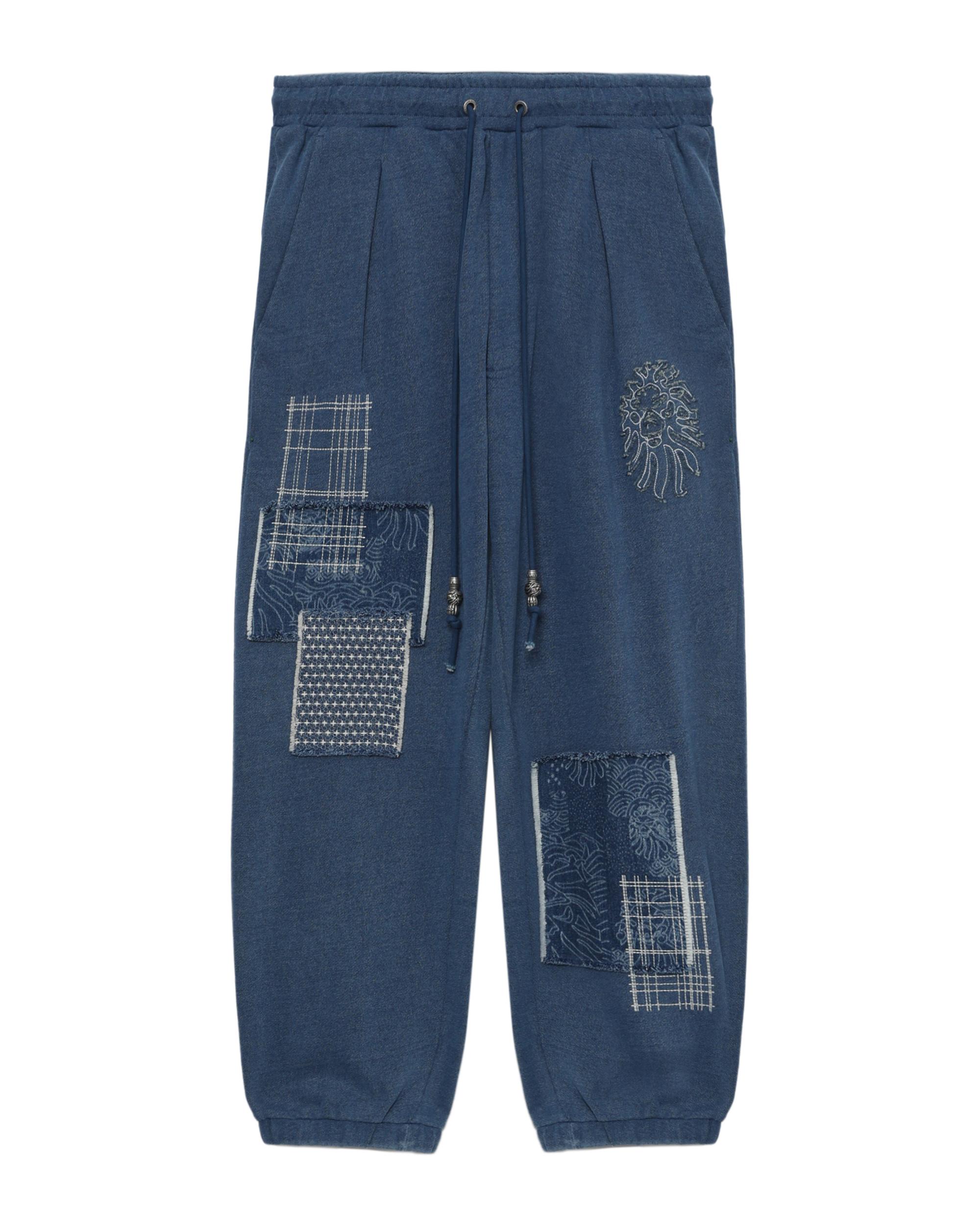 Patchwork jogger sweatpants by BAPE BLACK