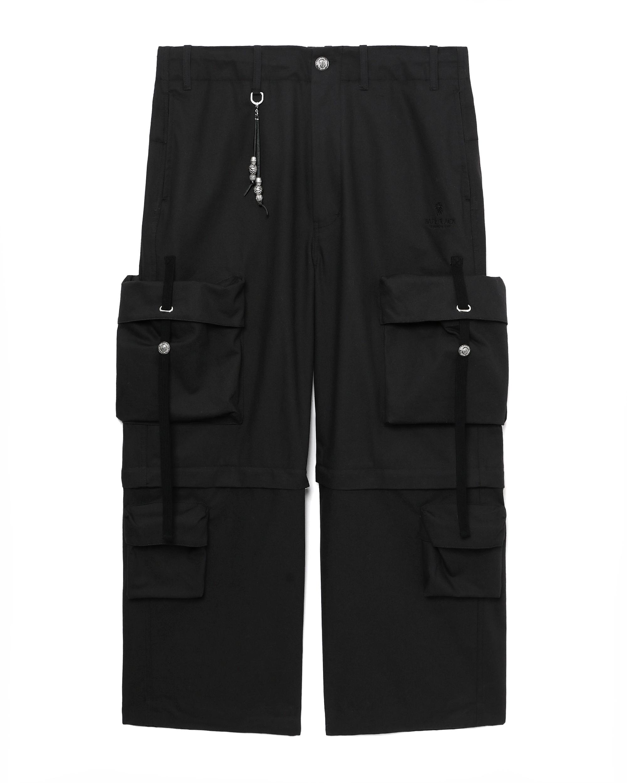 Wide cargo pants by BAPE BLACK