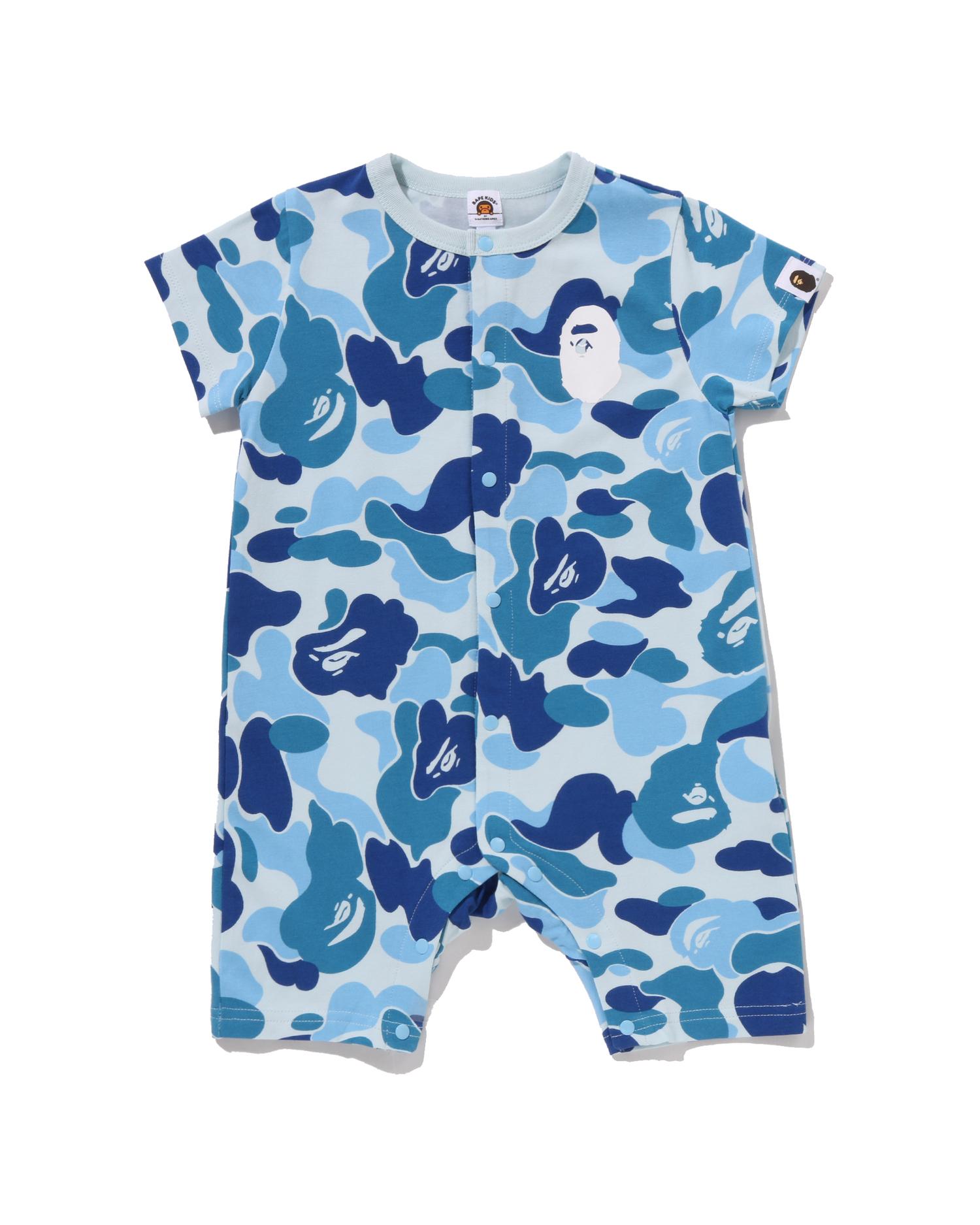 Babies Abc Camo Ape Head Rompers by BAPE
