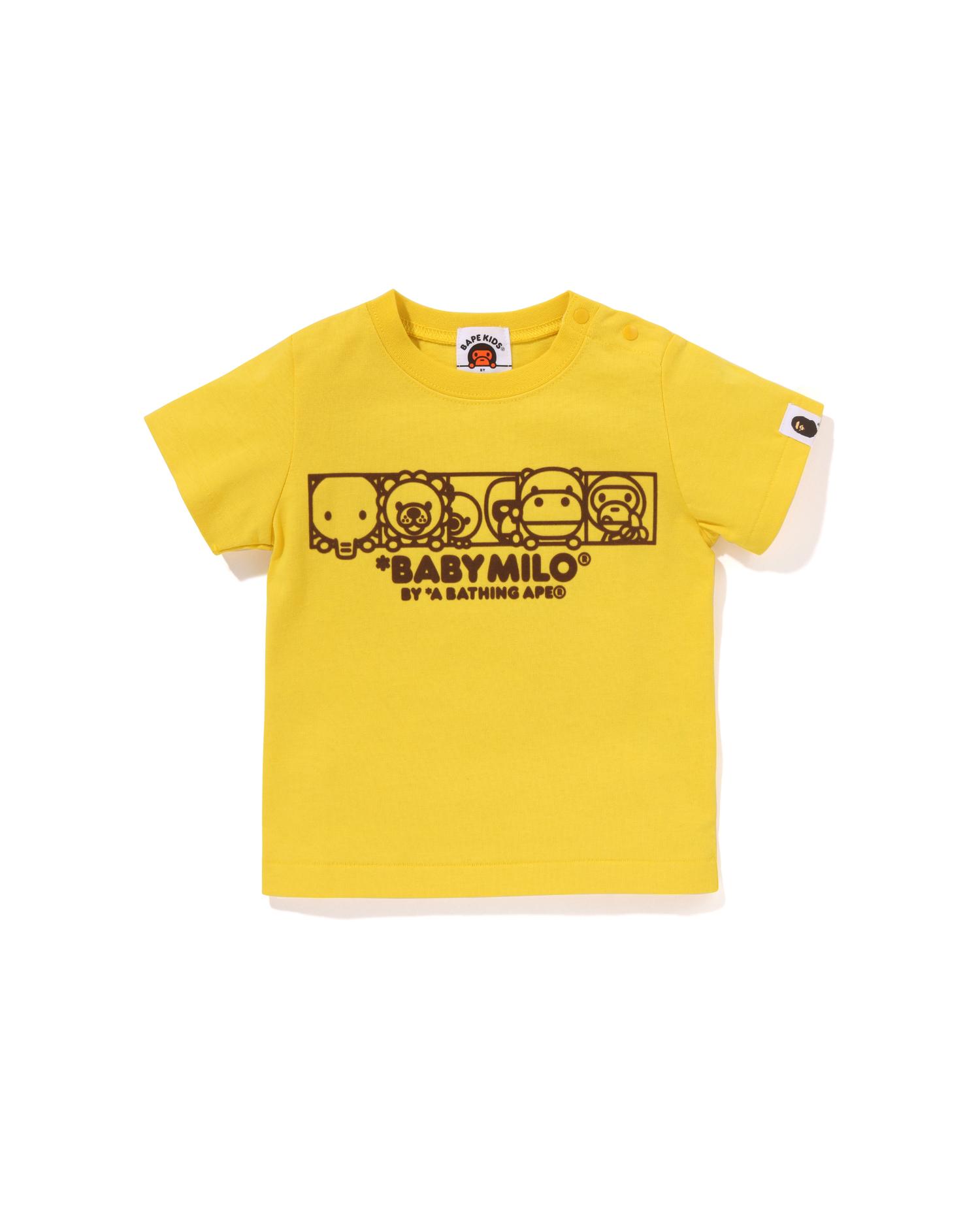 Babies Baby Milo Friends Block Tee by BAPE