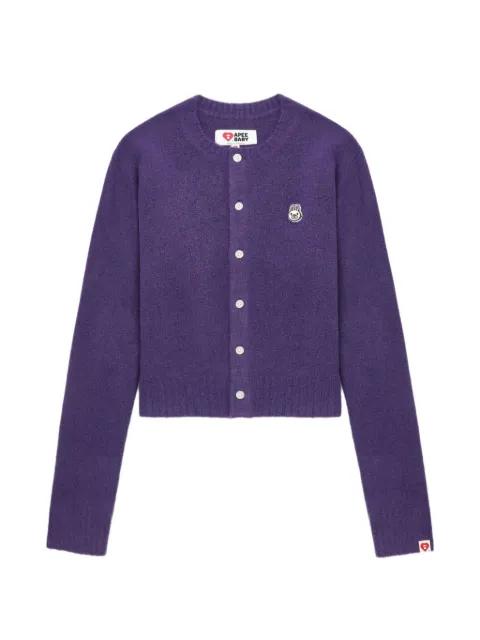 Baby Doppy buttoned sweater by BAPE